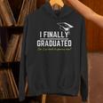 I Finally Graduated Back To Gaming Gamer Graduation Unisex Hoodie