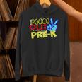 First Day Of School Shirt Peace Out Pre-K Graduation Kids So Unisex Hoodie