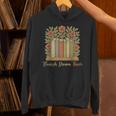 Flourish Dream Thrive Resist 84 67 Book Reading Nature Lover Unisex Hoodie