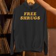Free Shrugs Don't Care Introvert Unisex Hoodie