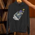 Frutiger Aero Aesthetic Tech Computer Aquarium Fishes Unisex Hoodie