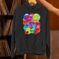 Frutiger Aero Aesthetic Tech Orb Pattern Heart Cherry Lips Unisex Hoodie