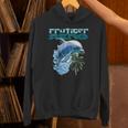 Frutiger Aero Splashy Dolphin Y2k Aesthetic Graphic Unisex Hoodie