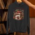 Fully Booked For Christmas Cozy Holiday Books Winter Reading Unisex Hoodie