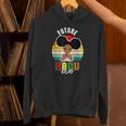 Future HBCU Grad Graduate Afro Girl College Graduation Unisex Hoodie