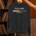 Future Teacher Loading Bar Graduation Teacher Men Women Unisex Hoodie