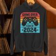 Game Over Class Of 2024 Shirt Students Graduation Unisex Hoodie