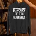 Gen X The Feral Generation Generation X Gen Xer Nostalgia Unisex Hoodie Gen X The Feral Generation Generation X Gen Xer Nostalgia Unisex Hoodie