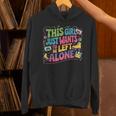 This Girl Just Wants To Be Left Alone Retro Nostalgia Unisex Hoodie