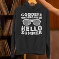 Goodbye Kindergarten Hello Summer Shirt Boy Girl Graduation Unisex Hoodie