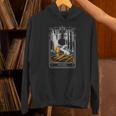 Gothic Book Lover Skeleton Unisex Hoodie