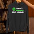 Grade 5 Level Achieved Video Gamer 5th Grade Graduation Unisex Hoodie