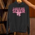 Graduate 2025 Class Of 2025 Senior Coquette Bow Graduation Unisex Hoodie