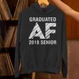 Graduated AF 2018 Senior Graduation Shirt Unisex Hoodie