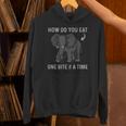 Graduation Apparel How To Eat Elephant One Bite At A Time Unisex Hoodie