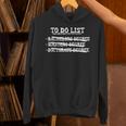 Graduation To Do List Bachelors Masters Doctorate Unisex Hoodie