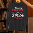 Graduation Proud Brother Of A 2024 Senior Baseball Player Unisex Hoodie