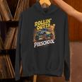 Graduation Rollin' Outta Preschool Monster Truck Boys Pre-K Unisex Hoodie