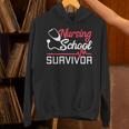 Graduation Shirt For Nurses Nursing School Survivor Tee Unisex Hoodie