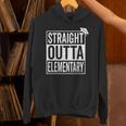 Graduation Shirt Straight Outta Elementary Unisex Hoodie