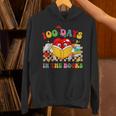 Groovy 100 Days In The Books Reading 100th Day Of School Unisex Hoodie