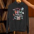 Groovy DSW Doctor Of Social Work Graduation DSW Graduate Unisex Hoodie