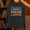 Guitar Playing Now Minimal Socializing Introvert Vintage Unisex Hoodie Guitar Playing Now Minimal Socializing Introvert Vintage Unisex Hoodie