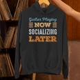 Guitar Playing Now Minimal Socializing Introvert Vintage Unisex Hoodie Guitar Playing Now Minimal Socializing Introvert Vintage Unisex Hoodie