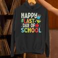 Happy Last Day Of School Teacher Kids Boys Girls Graduation Unisex Hoodie