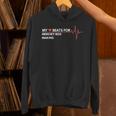My Heart Beats For Memory Box Making Family Past Time Unisex Hoodie