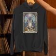 The Hermit Cat Tarot Card Introvert By Georgi Unisex Hoodie