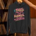 Hilarious 1985 Big Hair Bangs Joke For Gen X Nostalgia Unisex Hoodie Hilarious 1985 Big Hair Bangs Joke For Gen X Nostalgia Unisex Hoodie