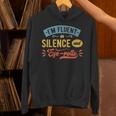I'm Fluent In Silence And Eye-Rolls Introverts Unisex Hoodie I'm Fluent In Silence And Eye-Rolls Introverts Unisex Hoodie