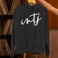 INTJ Introvert Myers Briggs Personality Type Unisex Hoodie