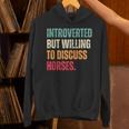Introvert Cute Horse Lover Horse Riding Equestrian Unisex Hoodie Introvert Cute Horse Lover Horse Riding Equestrian Unisex Hoodie