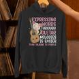 Introvert Guitarist Expressing Words Through Guitar Melody Unisex Hoodie Introvert Guitarist Expressing Words Through Guitar Melody Unisex Hoodie