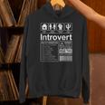 Introvert Label Antisocial Loner Socially Awkward Unisex Hoodie Introvert Label Antisocial Loner Socially Awkward Unisex Hoodie