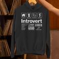 Introvert Label Signs Unisex Hoodie Introvert Label Signs Unisex Hoodie
