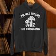 Introvert Mushroom Forager Humor Unisex Hoodie Introvert Mushroom Forager Humor Unisex Hoodie