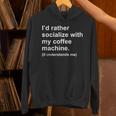 Introvert Sarcastic Coffee Lovers Unisex Hoodie