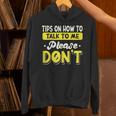 Introvert Tips On How To Talk To Me Please Don't Antisocial Unisex Hoodie Introvert Tips On How To Talk To Me Please Don't Antisocial Unisex Hoodie
