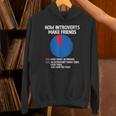 How Introverts Make Friends Sayings For Introverts Unisex Hoodie