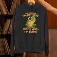 Introverts Thats What Im Doing Just Pretends Unisex Hoodie