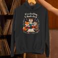 Its A Good Day To Read Book Cute Fox Sloth Owl Novel Reading Unisex Hoodie