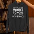Junior High Graduation Shirt-Middle School Graduation Unisex Hoodie