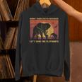 More Than Just A Memory Let's Save The Elephants Day Animal Unisex Hoodie
