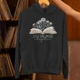 Just One More Chapter Floral Book Wildflower Aesthetic Art Unisex Hoodie