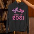 Kids Class Of 2031 Kindergarten Girls Graduation T-Shirt Unisex Hoodie