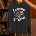Kids I Crushed 2nd Grade Monster Truck School Graduation Unisex Hoodie