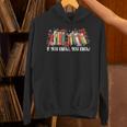 If You Know You Know 6 7 Six Seven Meme Floral Book Lover Unisex Hoodie